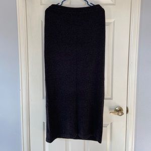 Ralph Lauren merino & cashmere wool maxi skirt